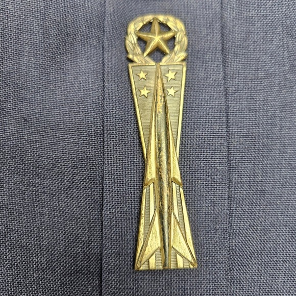 Vintage US Air Force Dress Uniform Jacket 42L Sergeant Master Missleman Rank - Picture 8 of 11